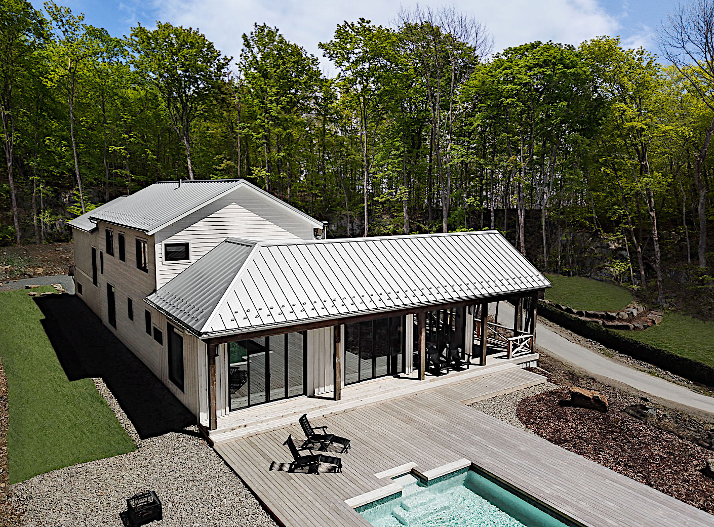 Résidence sur la falaise